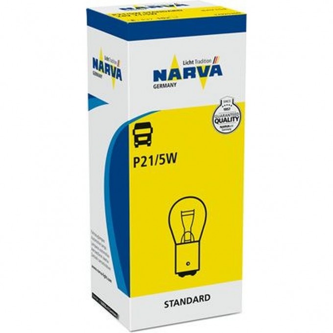 Лампа NARVA 24V P21/5W 21/5W BAY15d 78699760