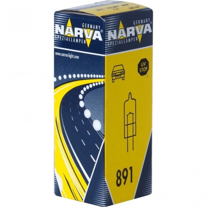 Лампа NARVA №891 8W G4 12V 32530791