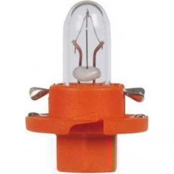 Лампа NARVA BAX 12V 1.1W BX8.4d min10 orange