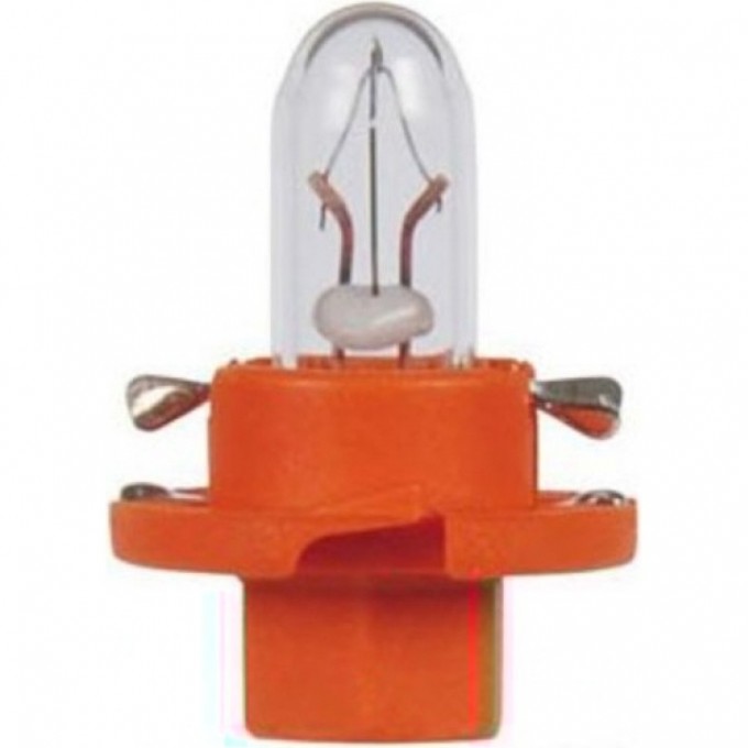 Лампа NARVA BAX 12V 1.1W BX8.4d min10 orange 82883657