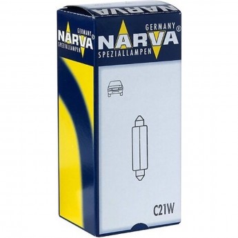 Лампа NARVA C21W 12V 21W SV8.5 10 шт.