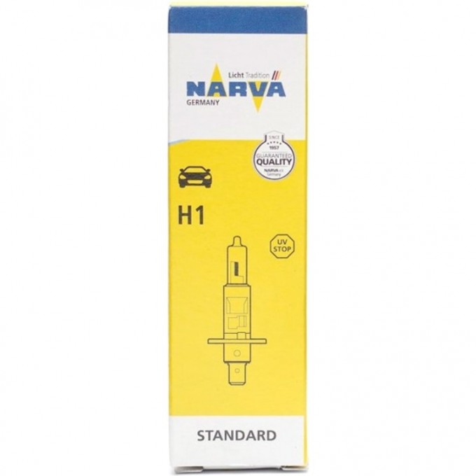 Лампа NARVA H1 24Vx70W 3200 К 86180236