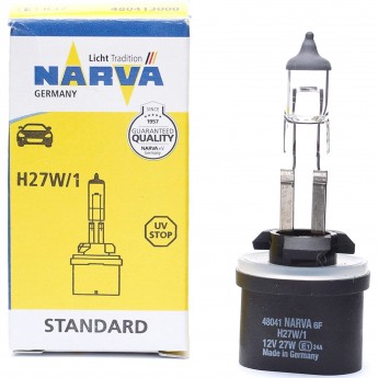 Лампа NARVA HALOGEN H27W/1 PG13 12V