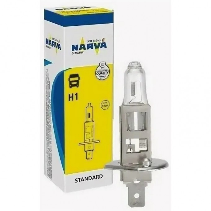 Лампа NARVA HEAVY DUTY H1 70W 24V P14.5S 117419357