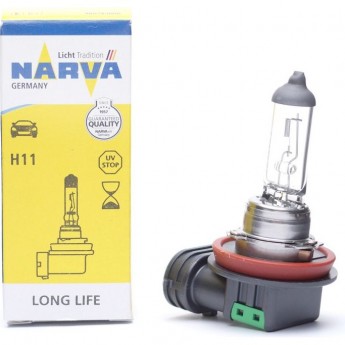Лампа NARVA LONG LIFE H11 12V 55W PGJ19-2