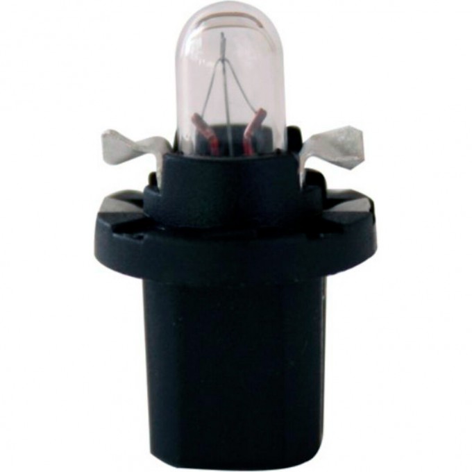 Лампа NARVA PLASTIC BASE LAMPS 12V BAX 1.2W BAX8.5d/2 черный патрон 78699925
