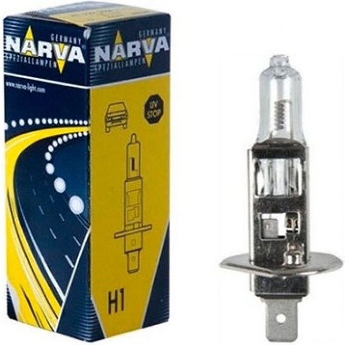 Лампа NARVA RALLYE H1 12V 100W P14.5s 117112804