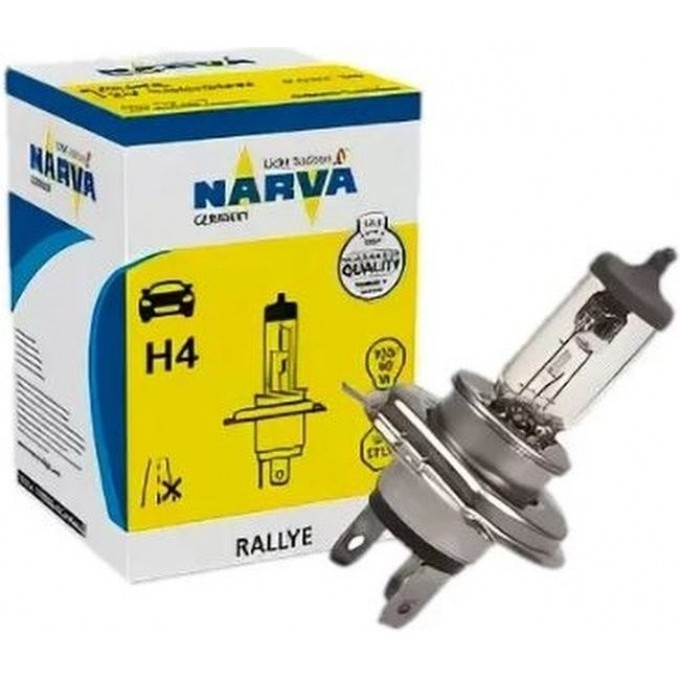 Лампа NARVA RALLYE H4 12V RA 100/90W P43t-38 C1 84208439