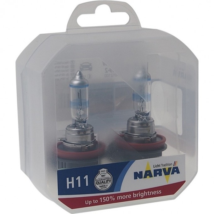 Лампа NARVA RANGE POWER 150 H11 55 12V PGJ19-2 2шт. 32531072