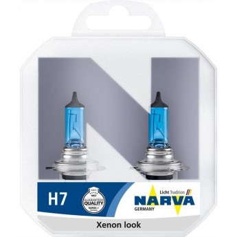 Лампа NARVA RANGE POWER WHITE H7 12V 55W Px26d S2 2 шт.