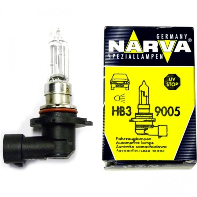 Лампа NARVA RANGE POWER WHITE HB3 9005 RPW 65W P20d S2 12V 2шт. 82885057