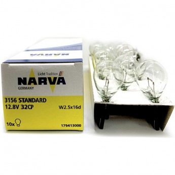 Лампа NARVA STANDARD 3156 32CP 12.8V N-17941