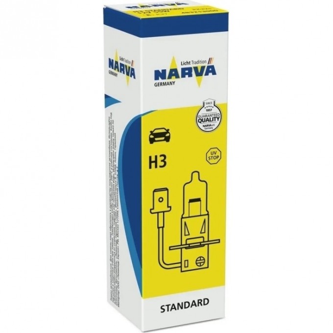 Лампа NARVA STANDARD H3 12V 55W 81988263