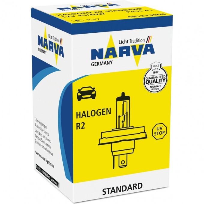 Лампа NARVA STANDARD HR2 12V 45/40W P45t 83812908
