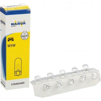Лампа NARVA W2.2W 12V 2.2W W2.1X9.5d 10 шт.